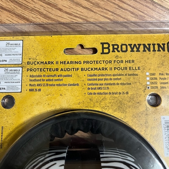 NEW Browning Buckmark II Hearing Protectors - Picture 4 of 5